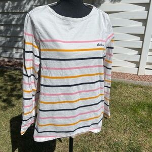 Barbour colored striped long sleeve